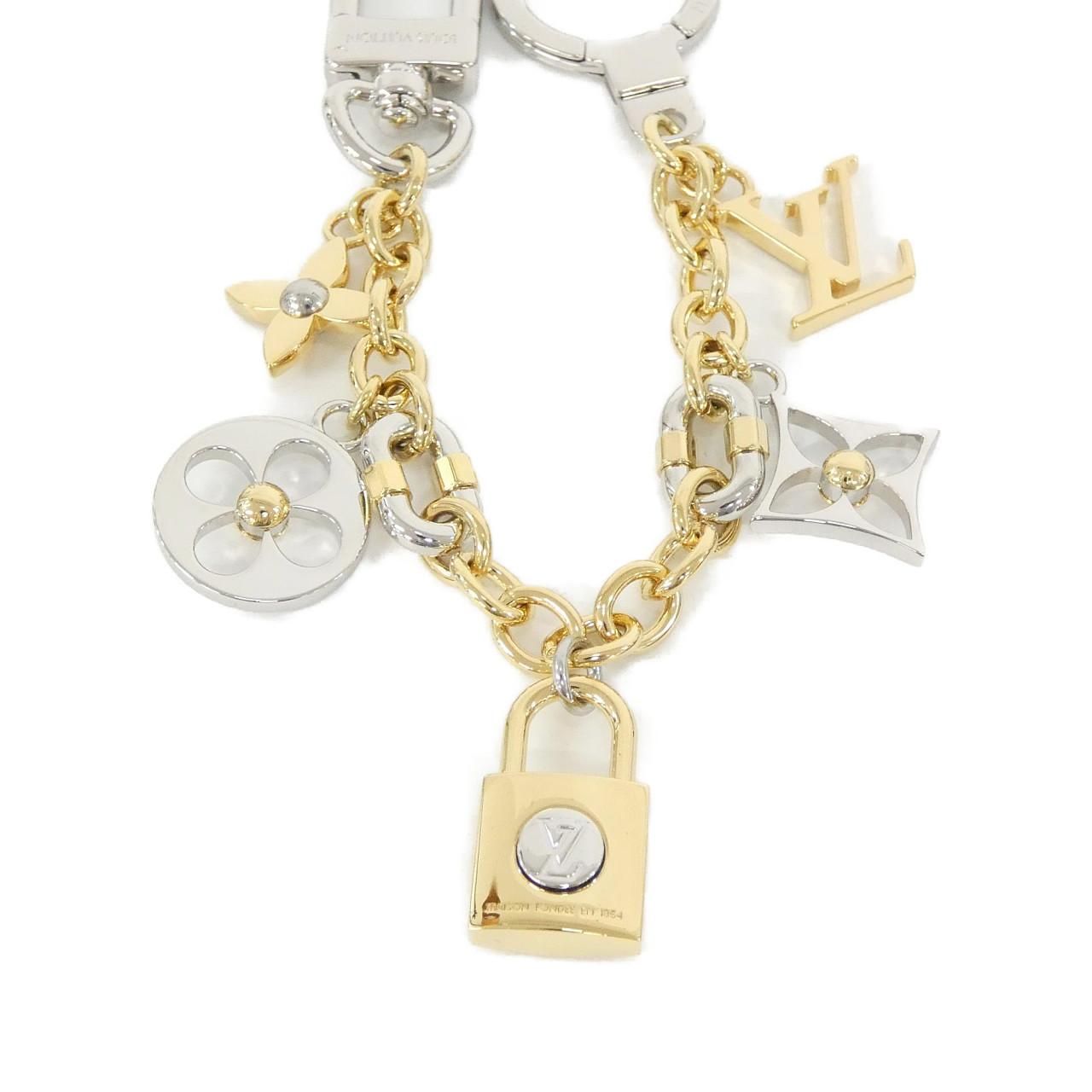 Louis Vuitton Chain LV Padlock Bag Charm — view 2