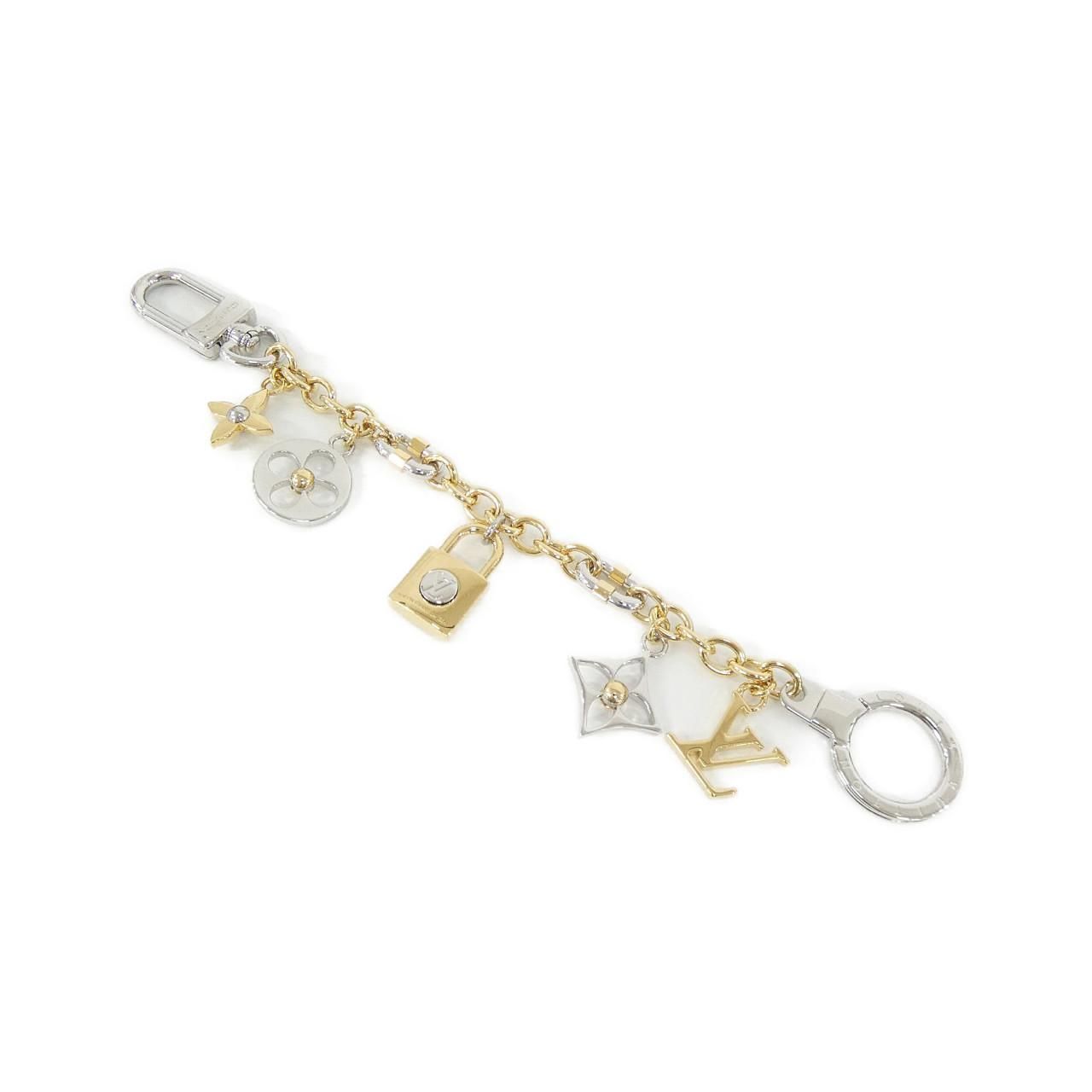 Louis Vuitton Chain LV Padlock Bag Charm