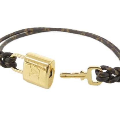 Louis Vuitton Monogram Bracelet LV Padlock — view 3