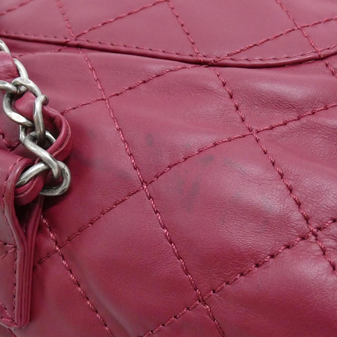 Chanel Backpack Sac Burgundy — view 7