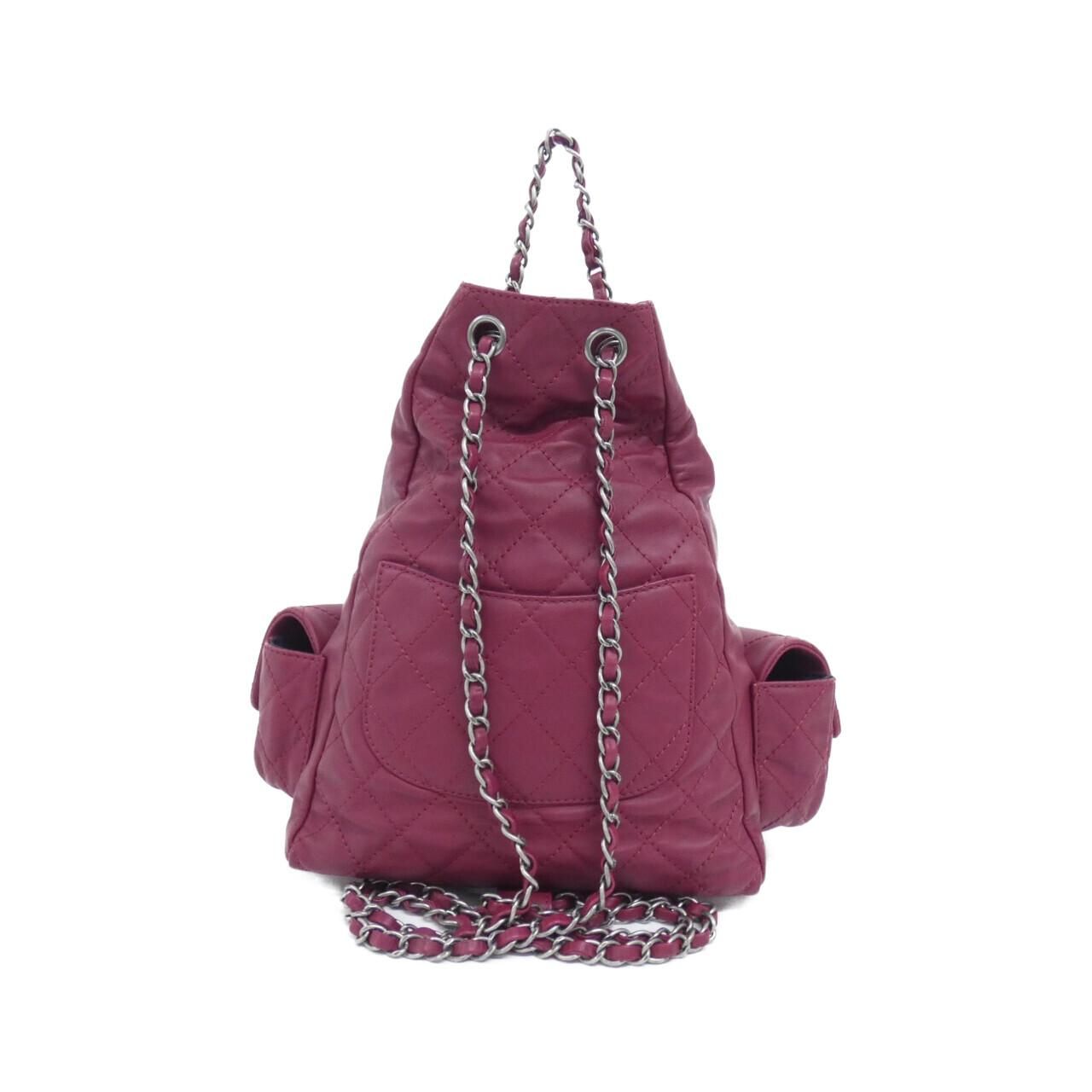 Chanel Backpack Sac Burgundy — view 2