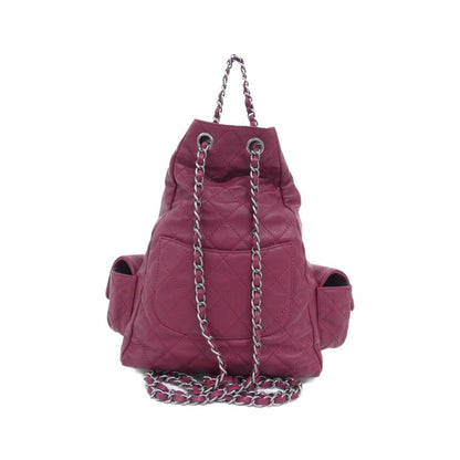 Chanel Backpack Sac Burgundy — view 2