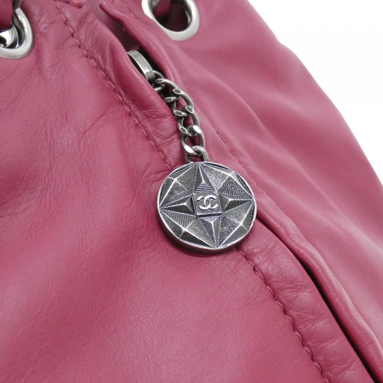 Chanel Backpack Sac Burgundy — view 4