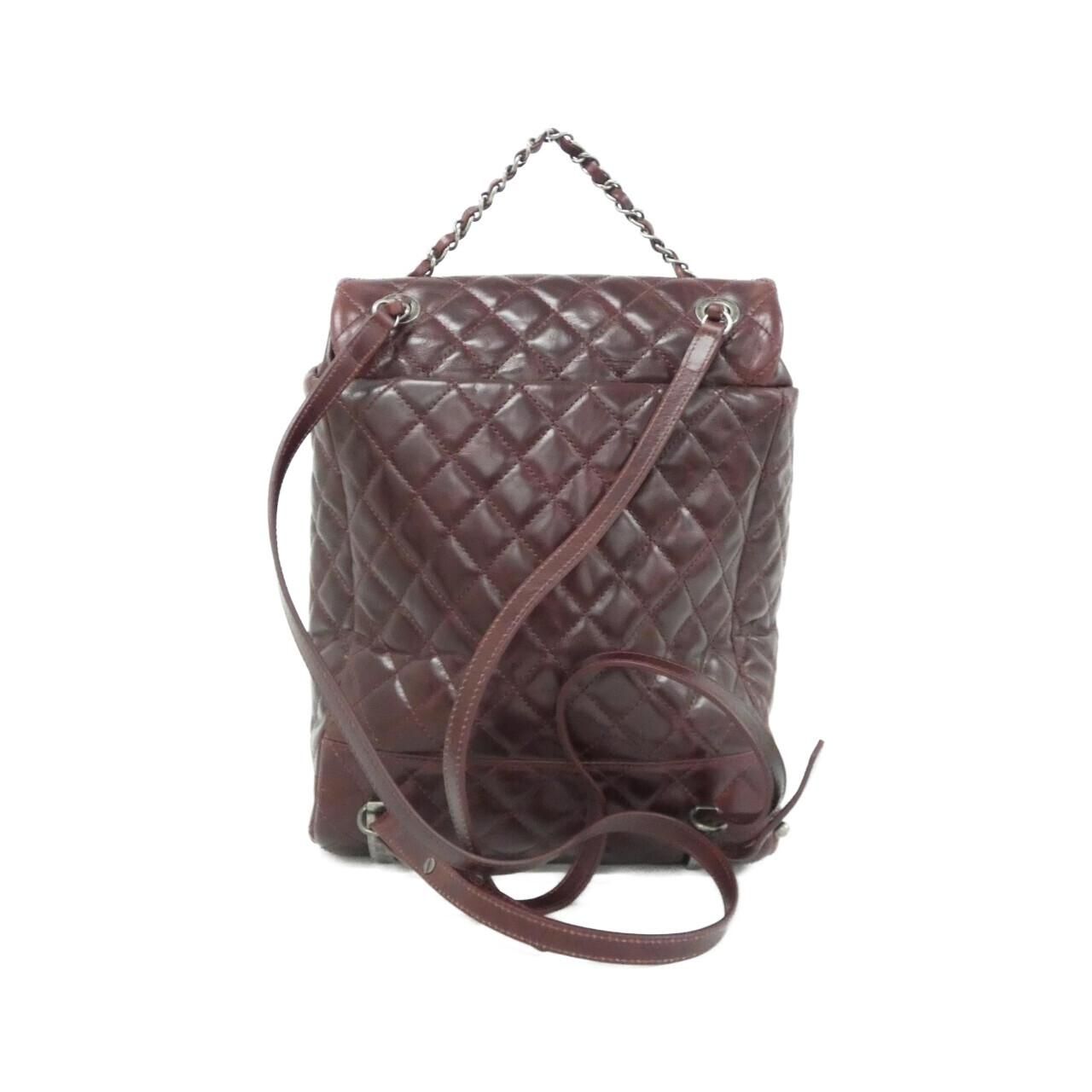 Chanel Backpack Burgundy — view 2