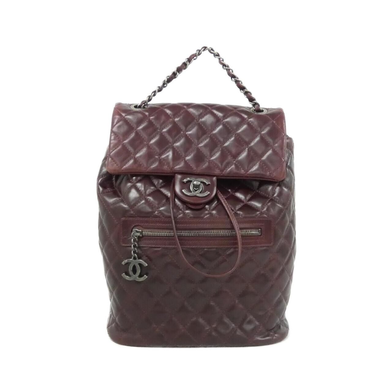 Chanel Backpack Burgundy