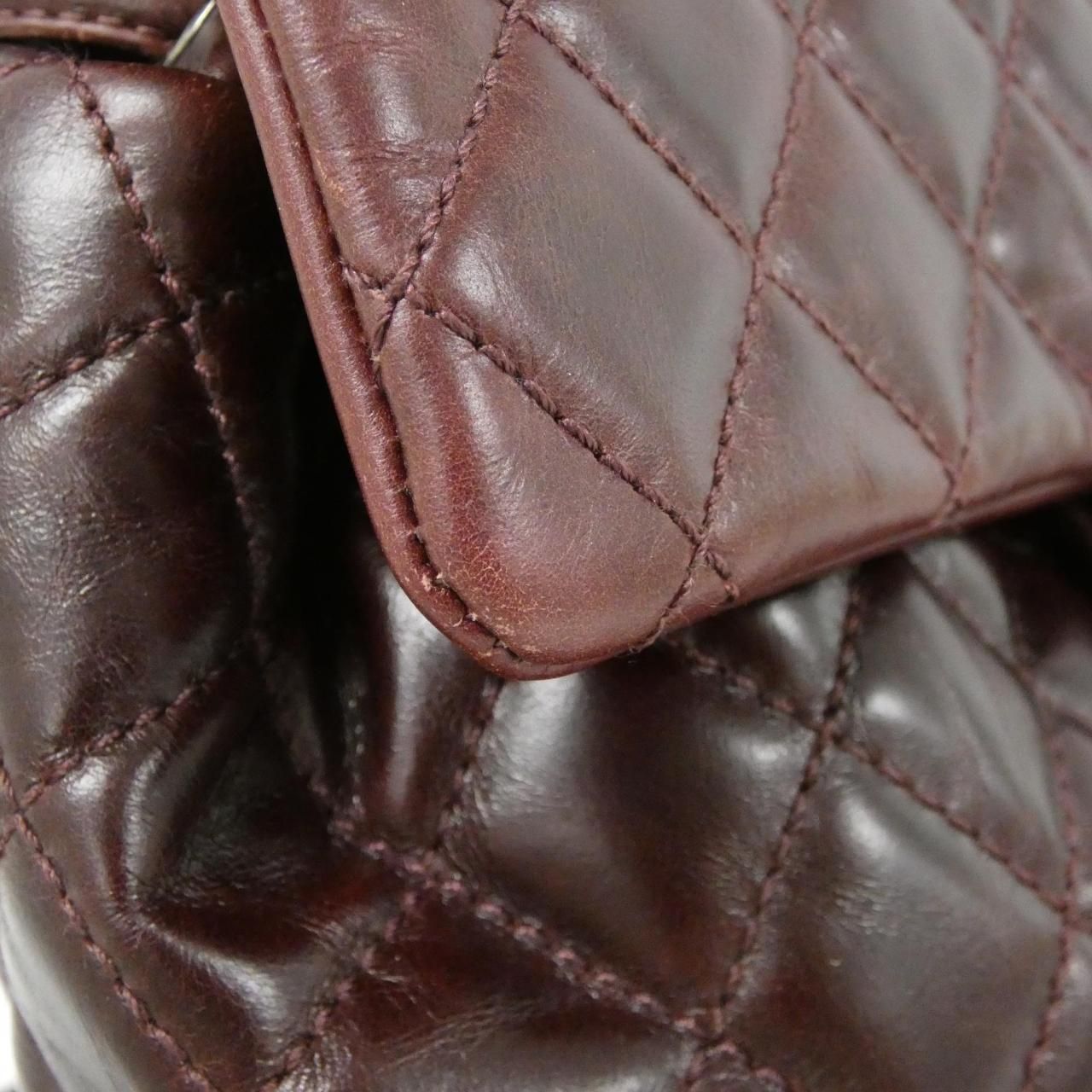 Chanel Backpack Burgundy — view 4