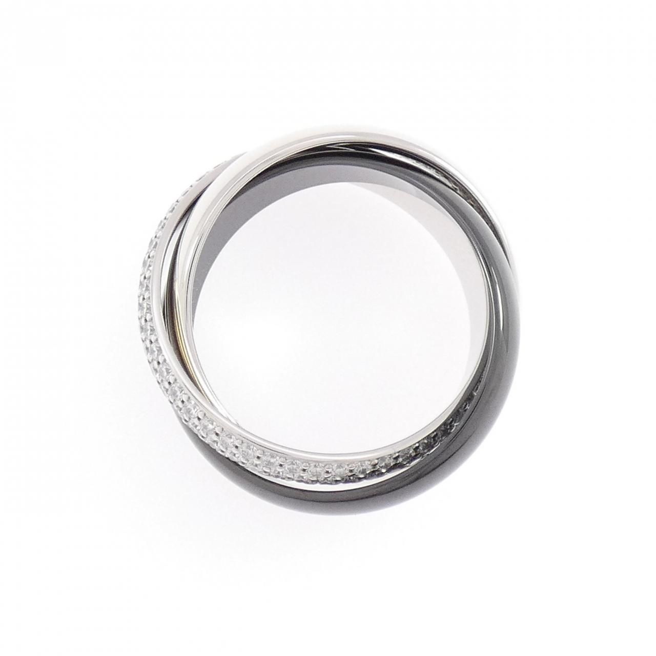 Cartier Trinity Black &white Large Ring — view 2