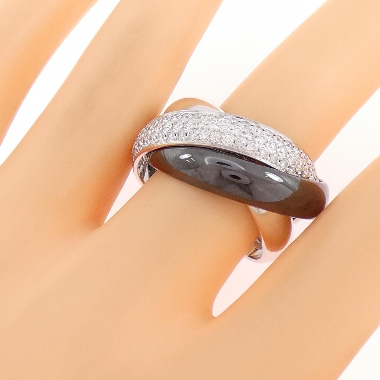 Cartier Trinity Black &white Large Ring — view 5