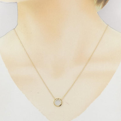 Tiffany & Co T Circle Necklace — view 6