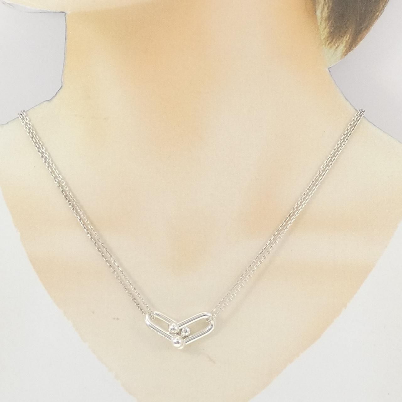Tiffany & Co Large Double Link Necklace — view 5