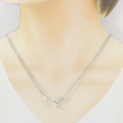 Tiffany & Co Large Double Link Necklace — view 5