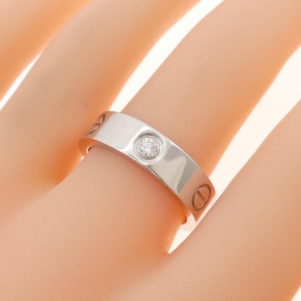 Cartier Love Half Diamond Ring — view 4