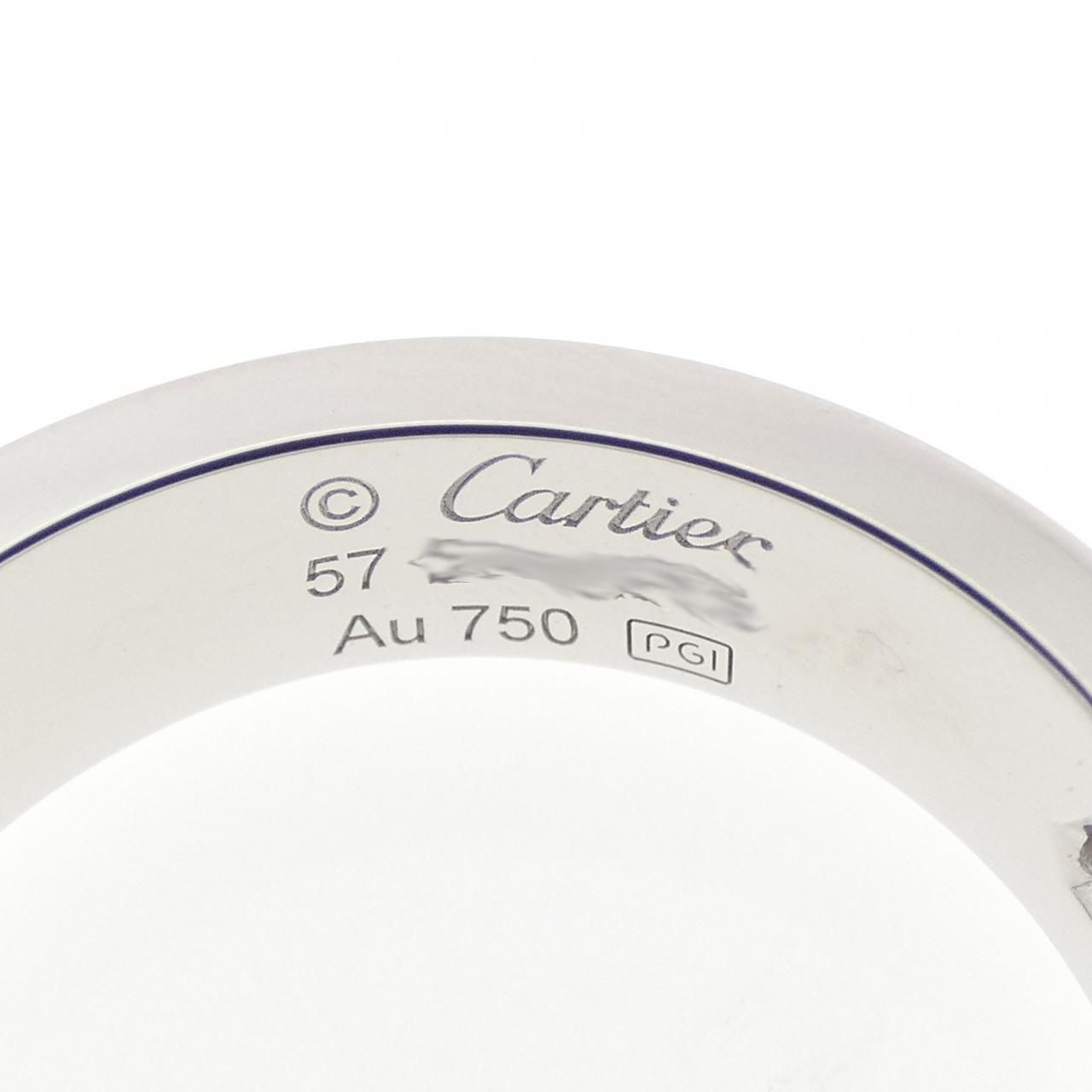 Cartier Love Half Diamond Ring — view 3