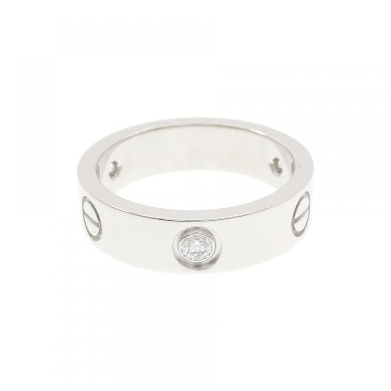 Cartier Love Half Diamond Ring — view 2