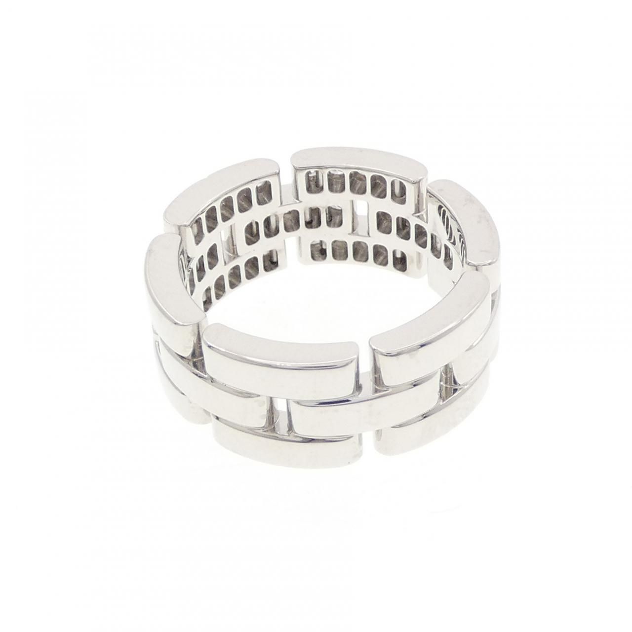 Cartier Maillon Panthere Half Diamond Ring — view 3