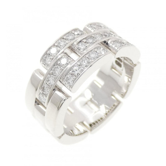 Cartier Maillon Panthere Half Diamond Ring