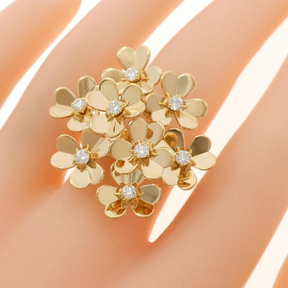Van Cleef & Arpels Frivole Ring Flowers — view 5