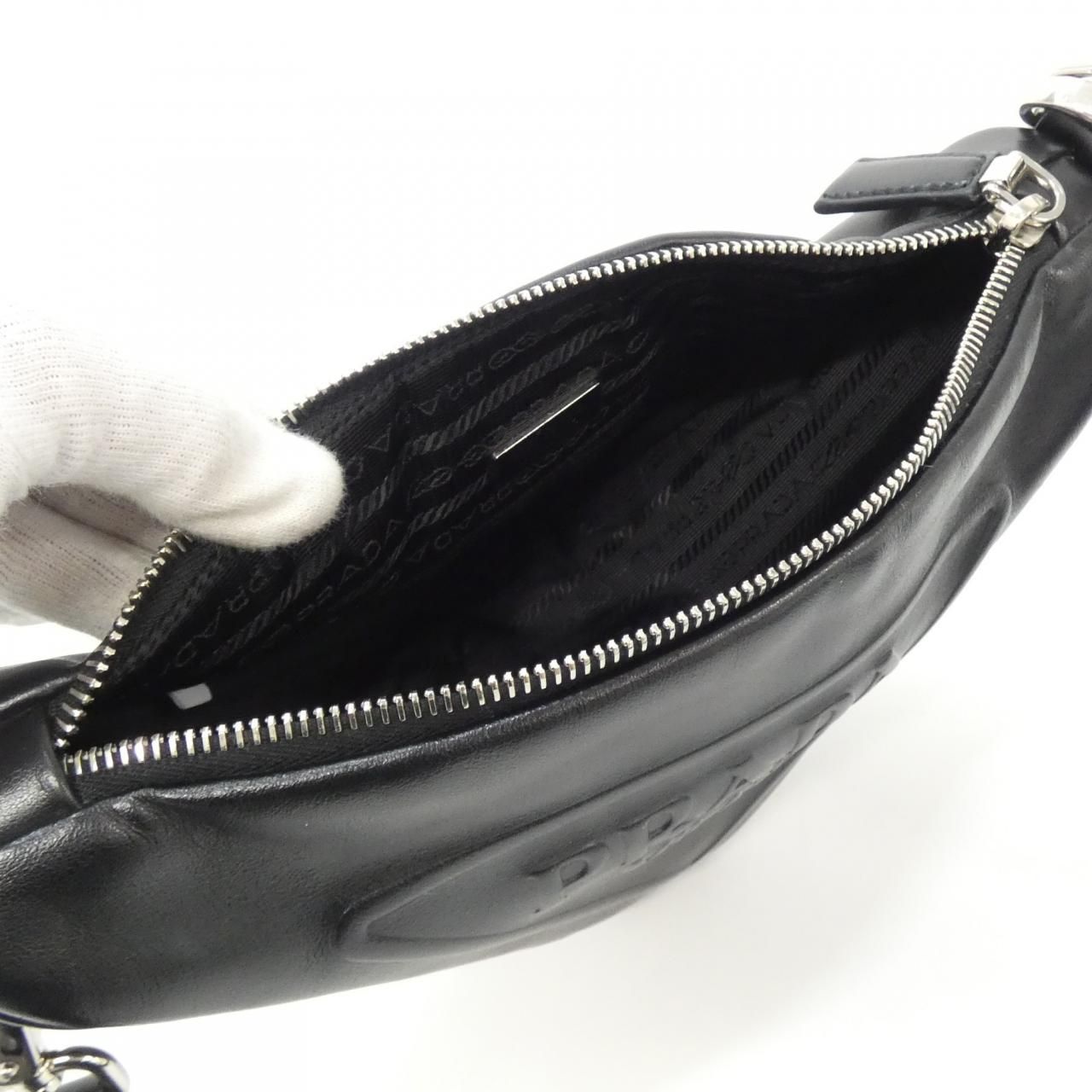 Prada Shoulder Bag Silver — view 7
