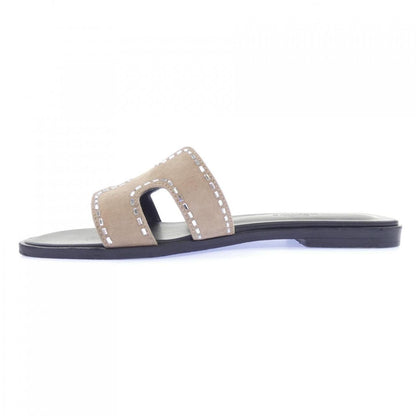Hermes Oran Sandals Black — view 2