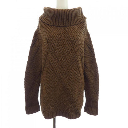 Hermes Knit Sweater Brown