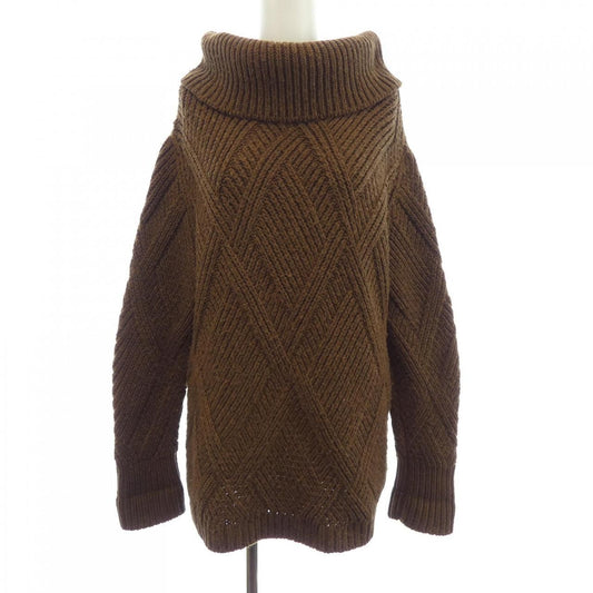 Hermes Knit Sweater Brown
