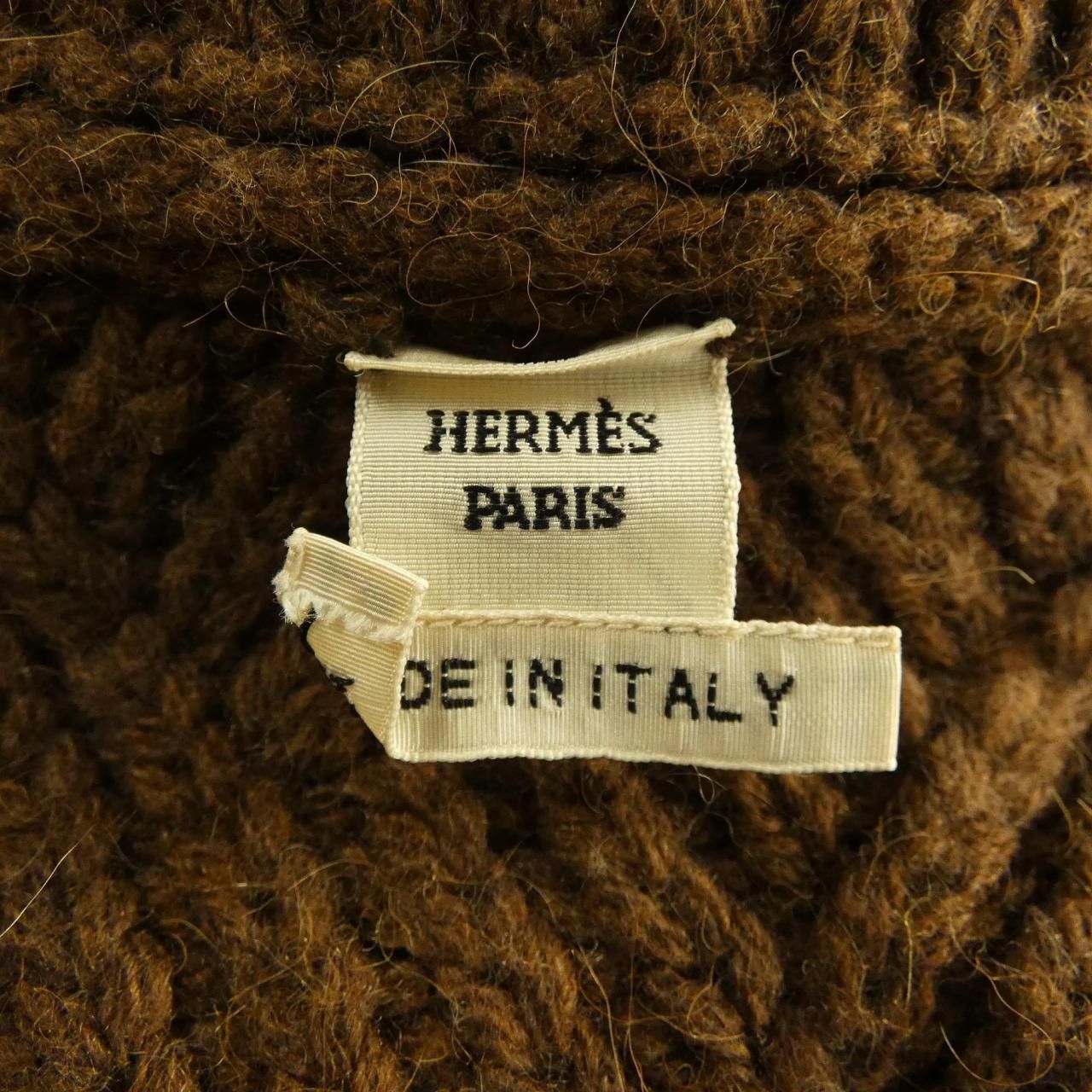 Hermes Knit Sweater Brown — view 4