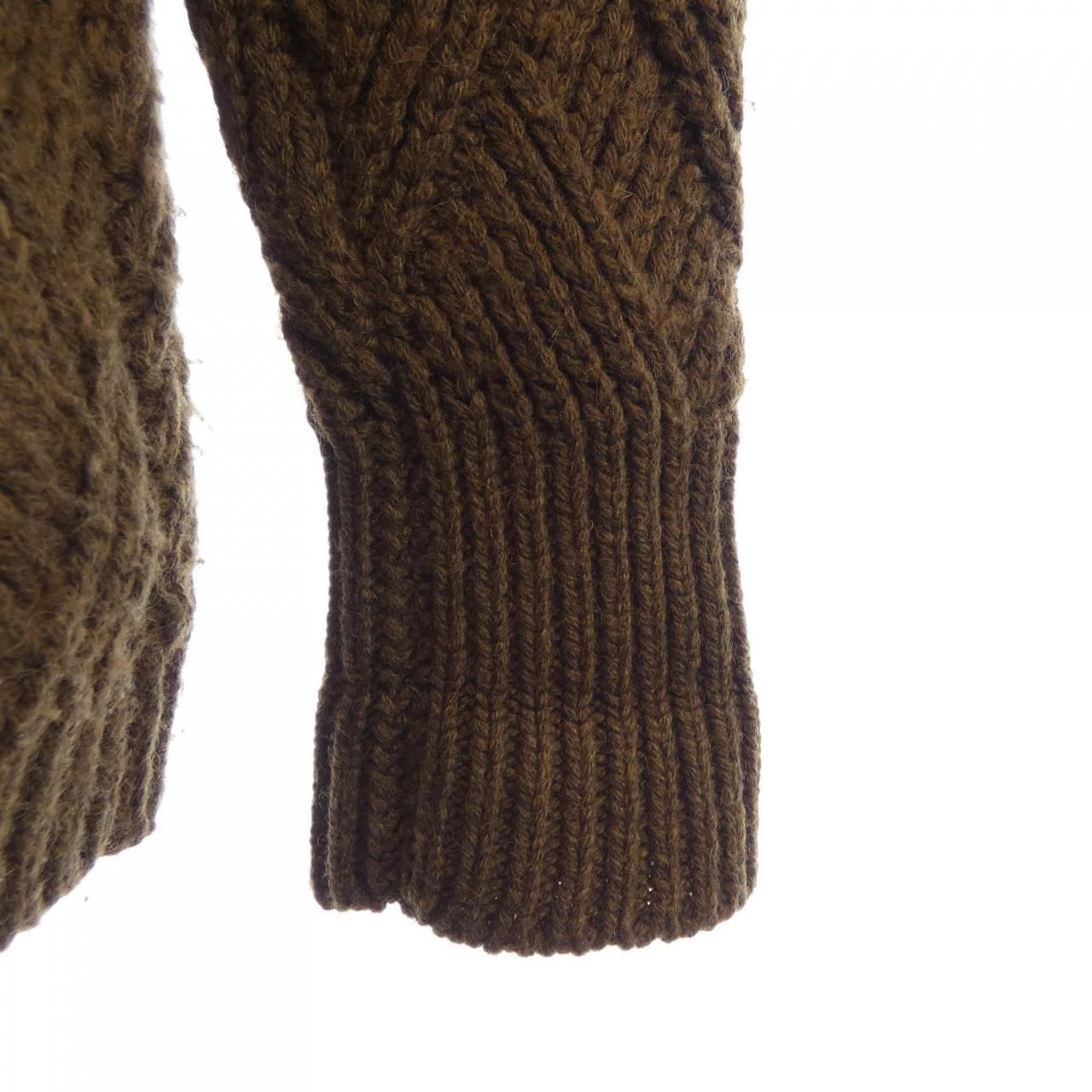 Hermes Knit Sweater Brown — view 6