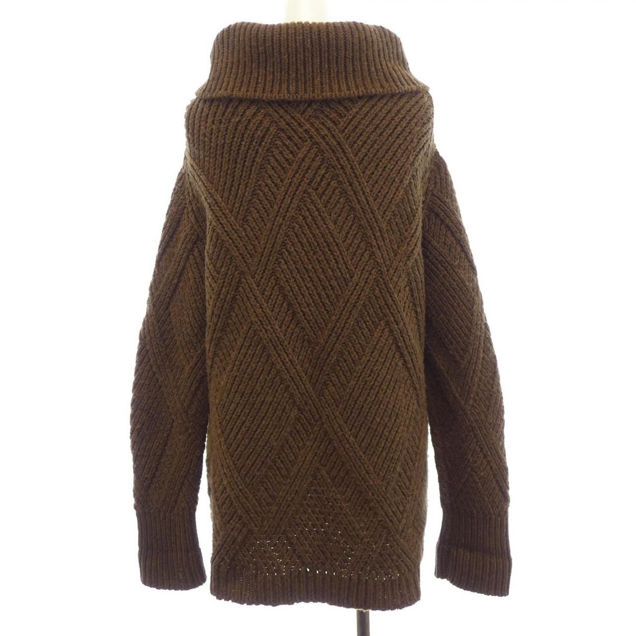 Hermes Knit Sweater Brown — view 2