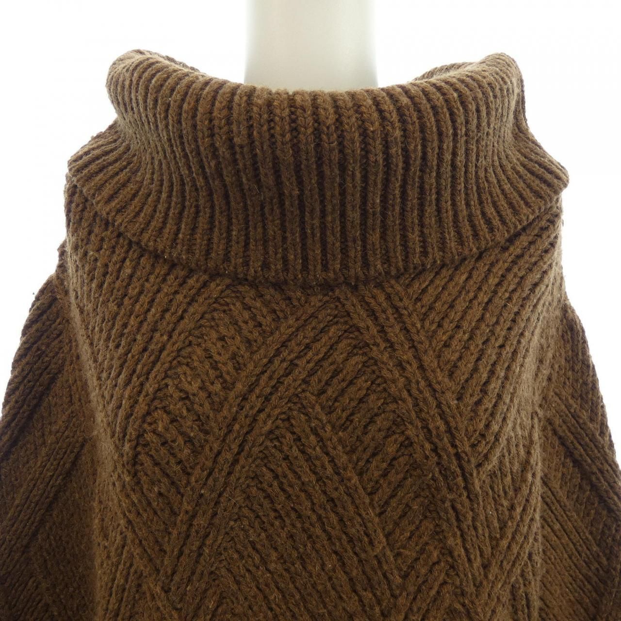 Hermes Knit Sweater Brown — view 5