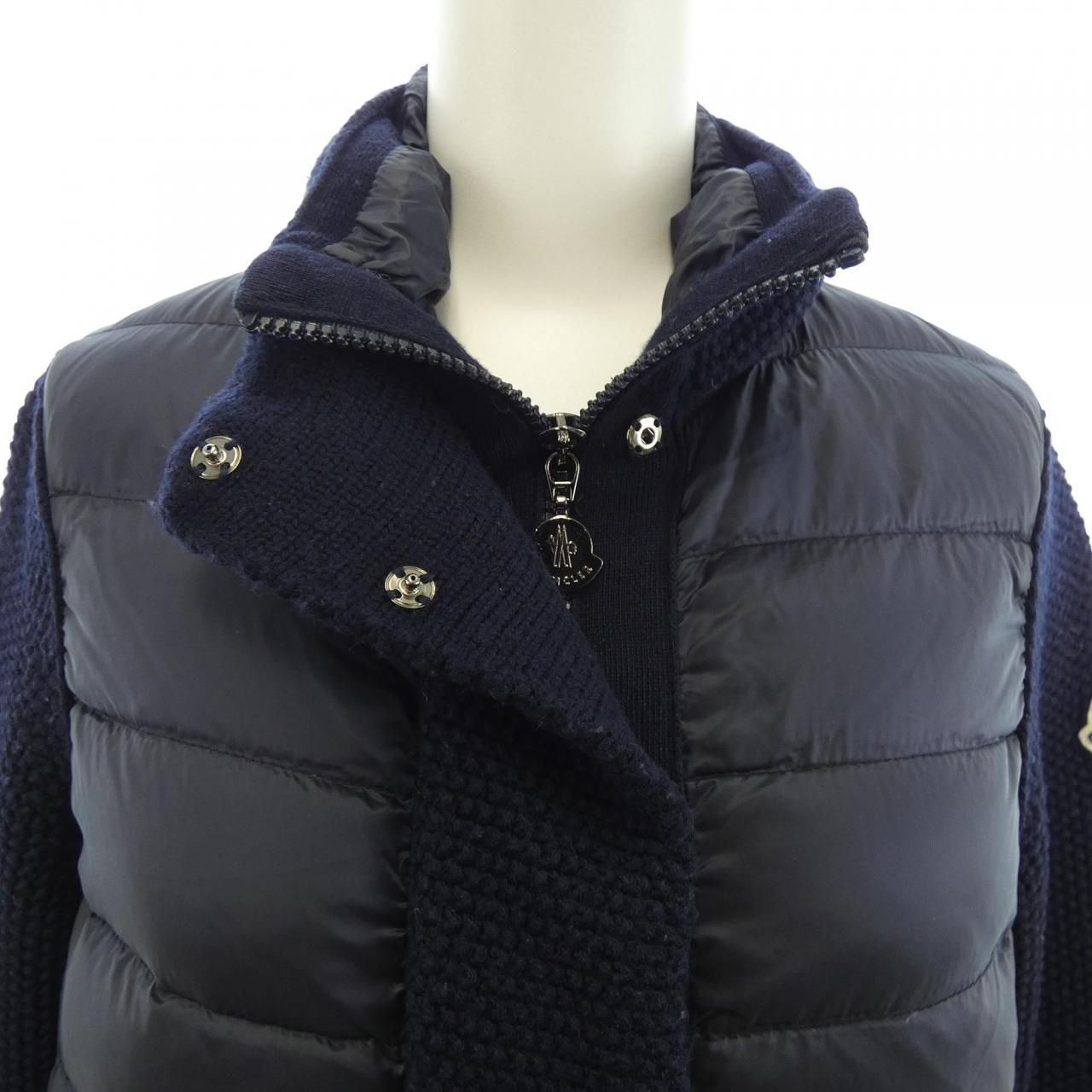 Moncler Down Jacket Navy — view 6