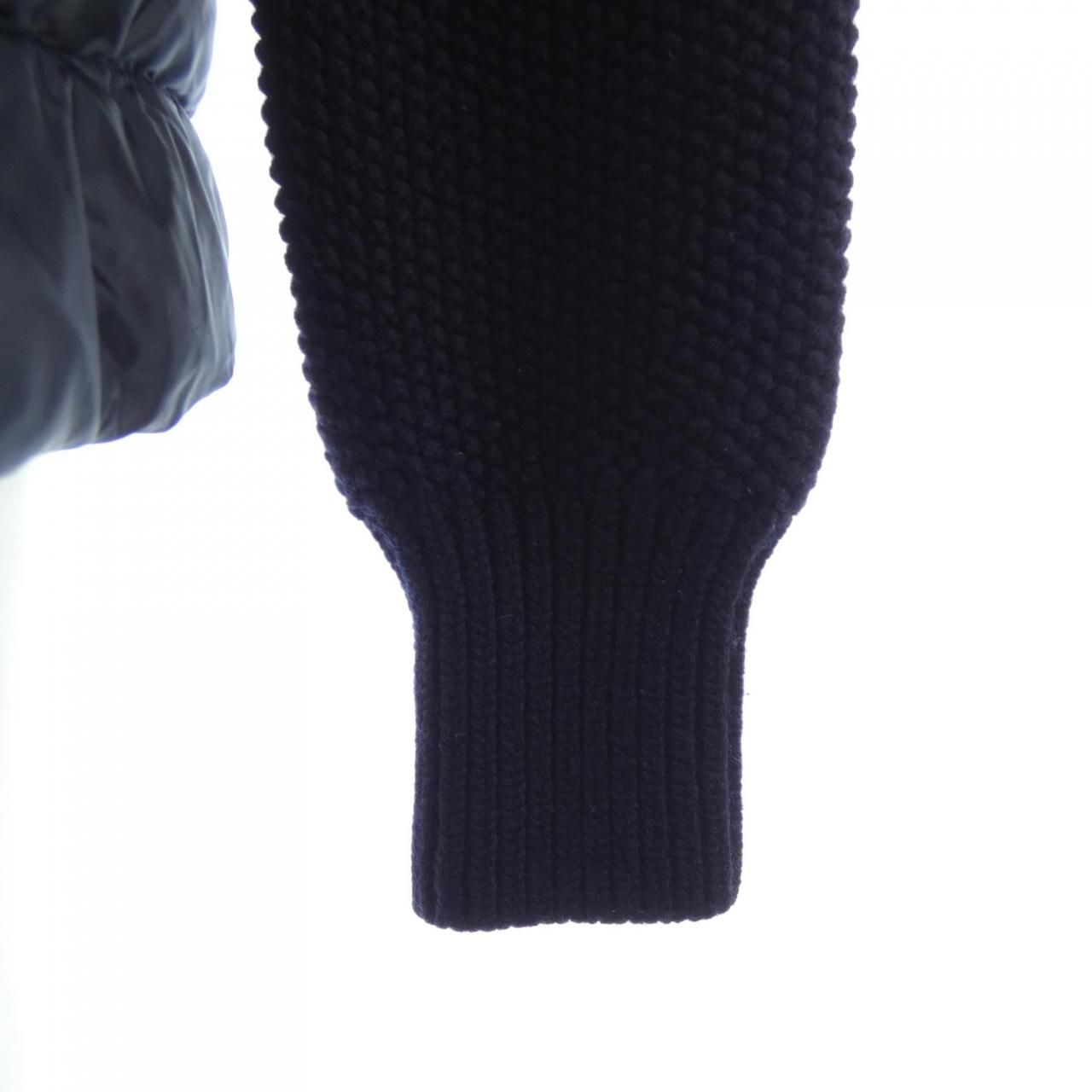 Moncler Down Jacket Navy — view 7