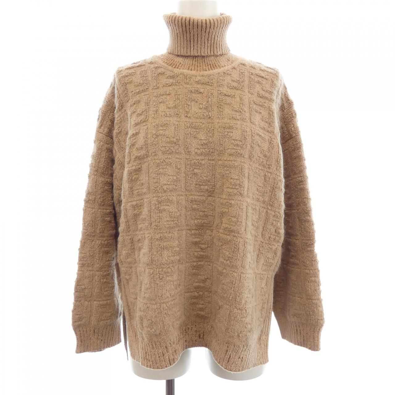Fendi Knit Sweater Beige