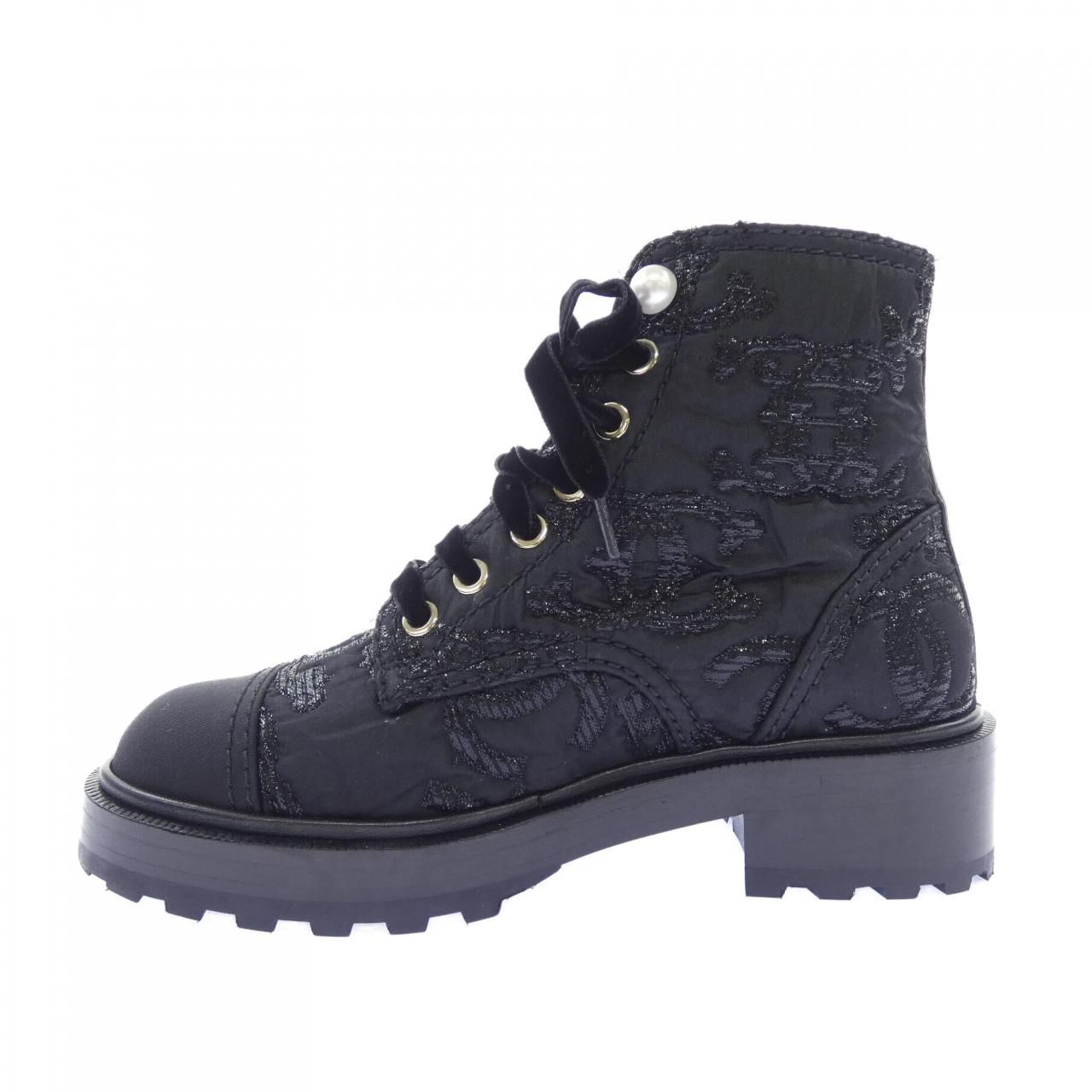 Chanel Lace Up Boots — view 2