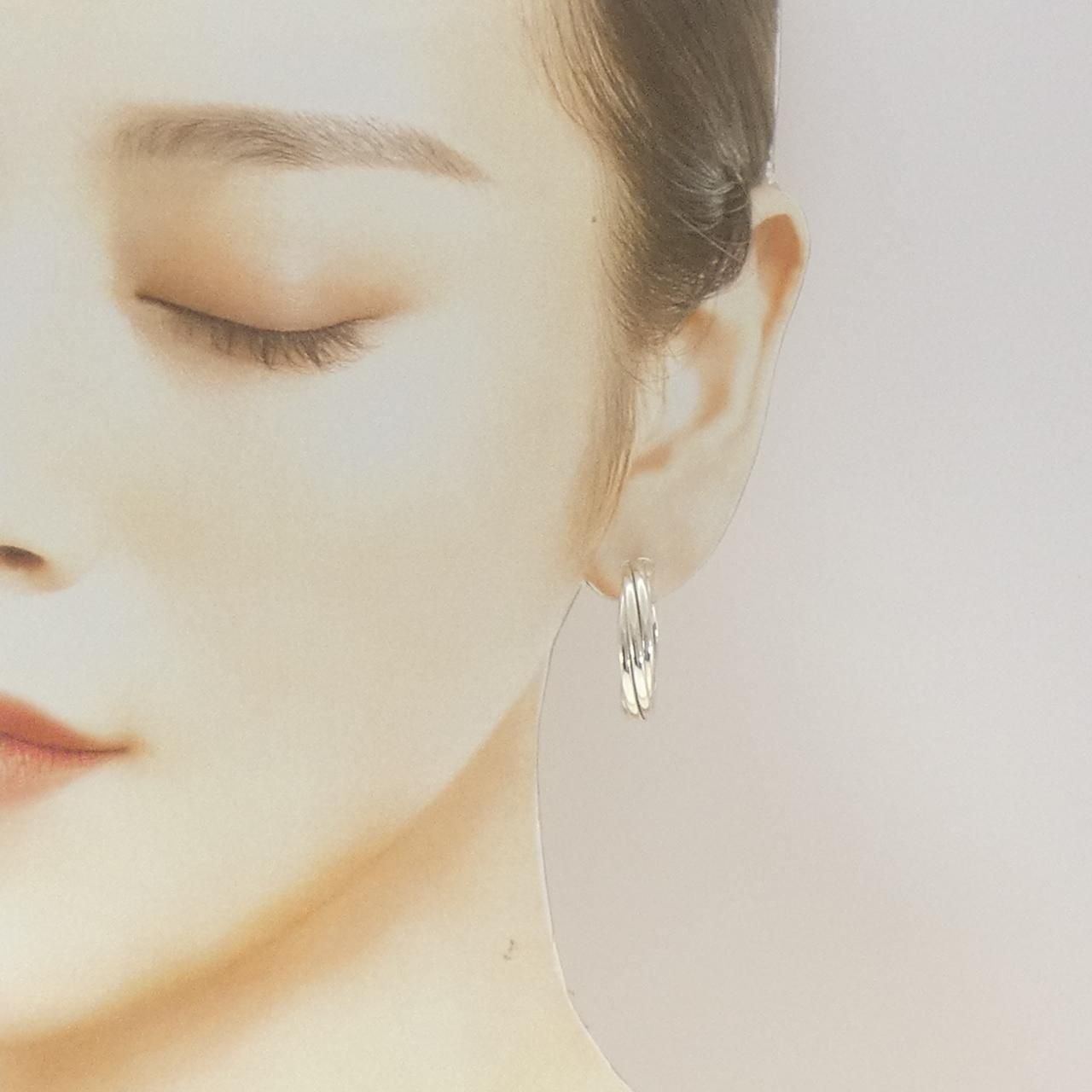 Tiffany & Co Melody Hoop Small Earrings — view 4