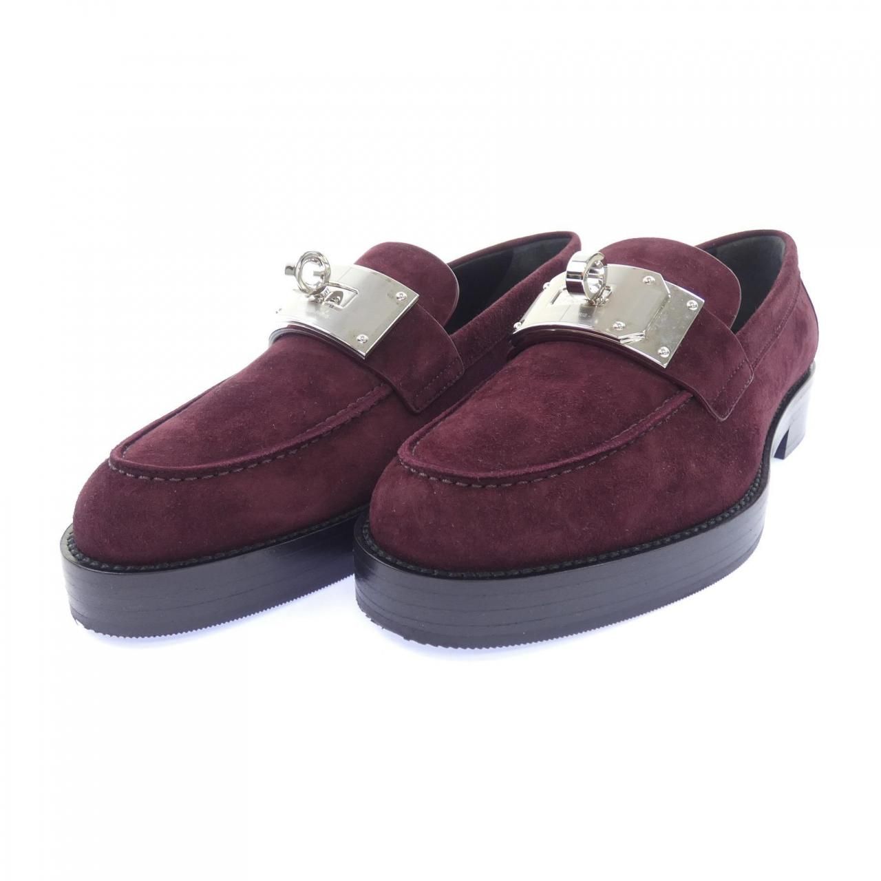 Hermes Hot Oversize Kelly Buckle Shoes — view 3