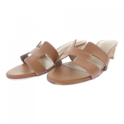 Hermes Oasis Sandals Brown — view 3