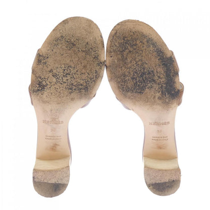 Hermes Oasis Sandals Brown — view 4