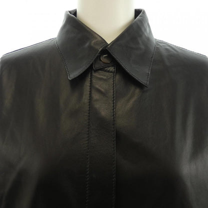 Loewe Leather Jacket Black — view 5