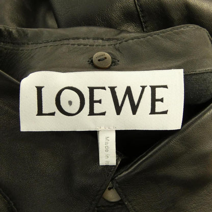 Loewe Leather Jacket Black — view 4