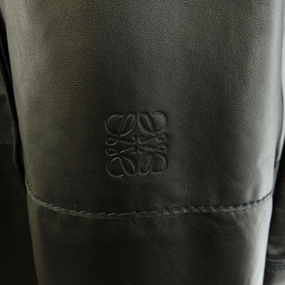 Loewe Leather Jacket Black — view 7