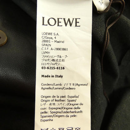 Loewe Leather Jacket Black — view 3