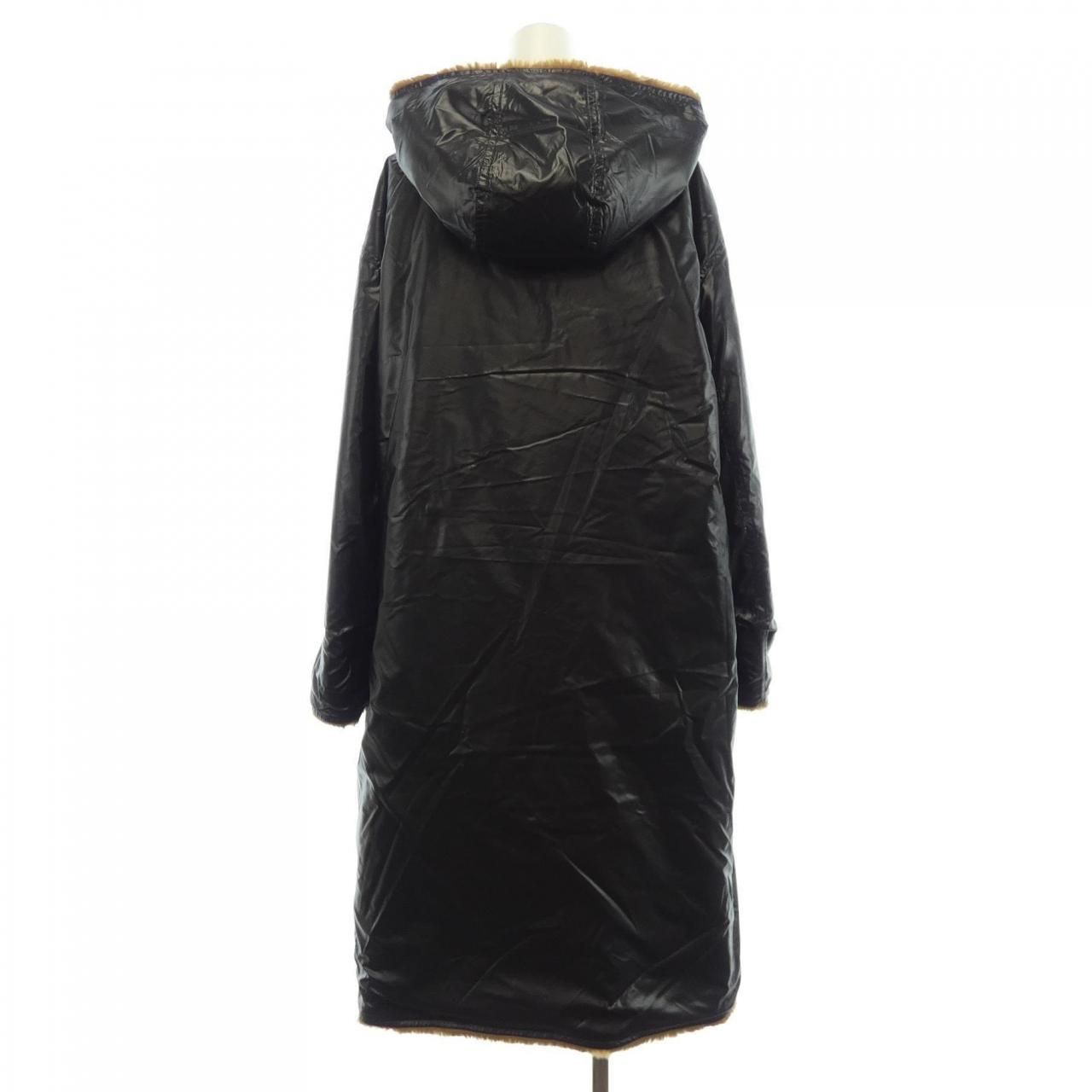 Moncler Actee Coat Black — view 2