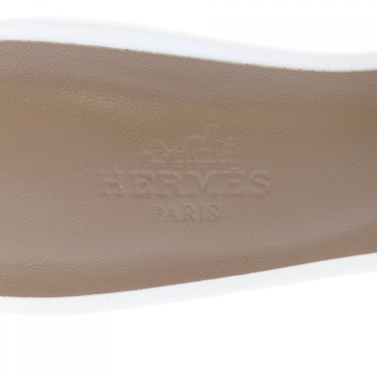 Hermes Oasis Sandals White — view 6