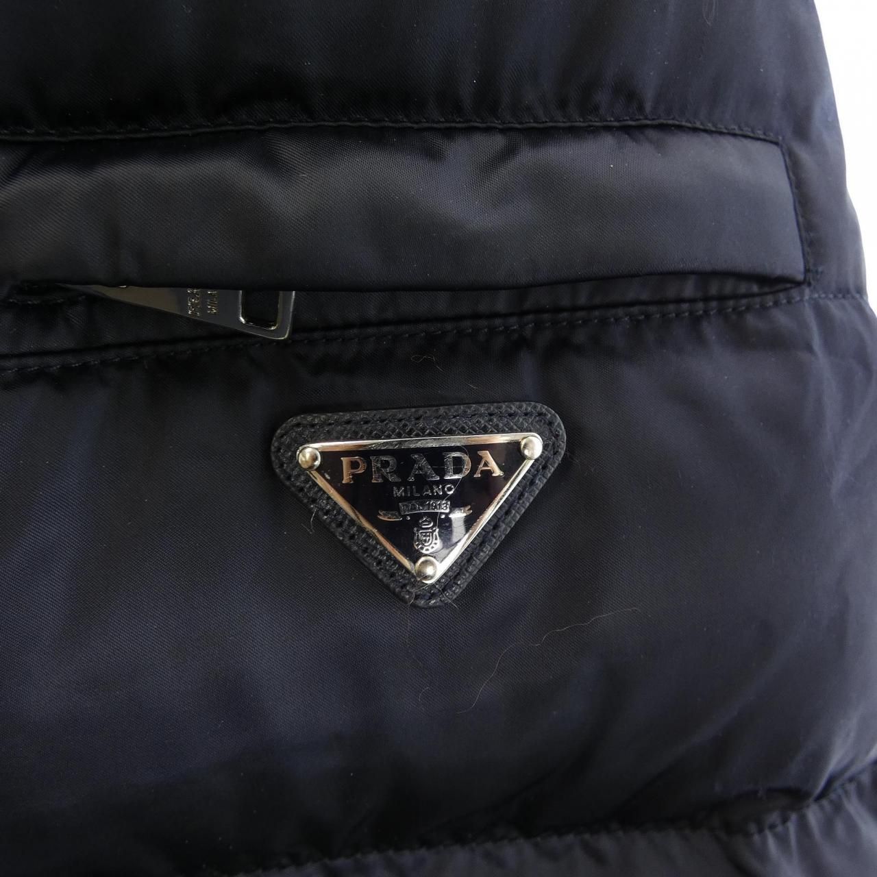 Prada Triangle Logo Rok Down Jacket — view 7