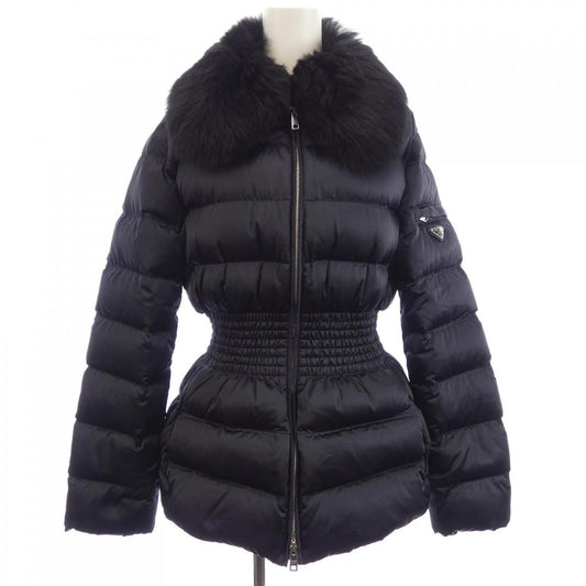 Prada Triangle Logo Rok Down Jacket
