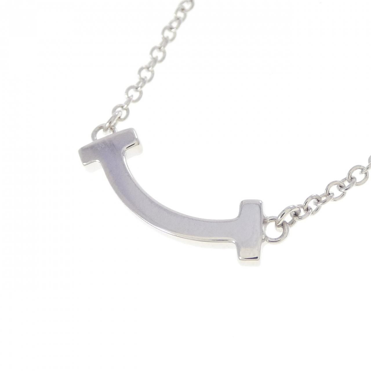 Tiffany & Co T Smile Mini Necklace — view 4