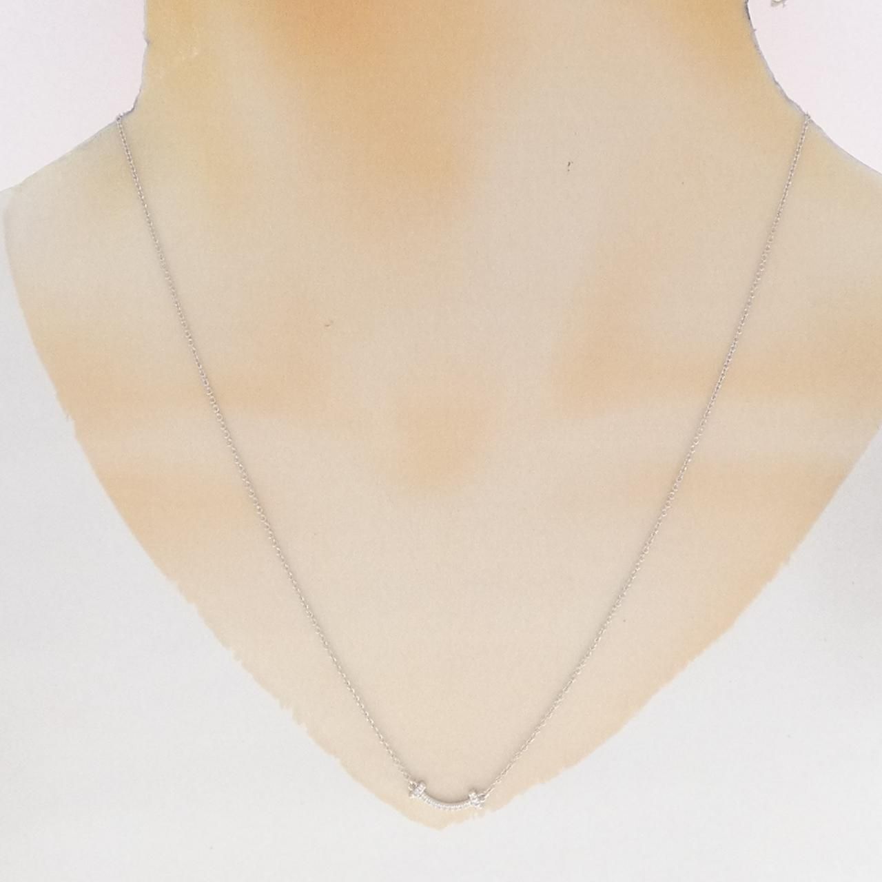 Tiffany & Co T Smile Mini Necklace — view 6