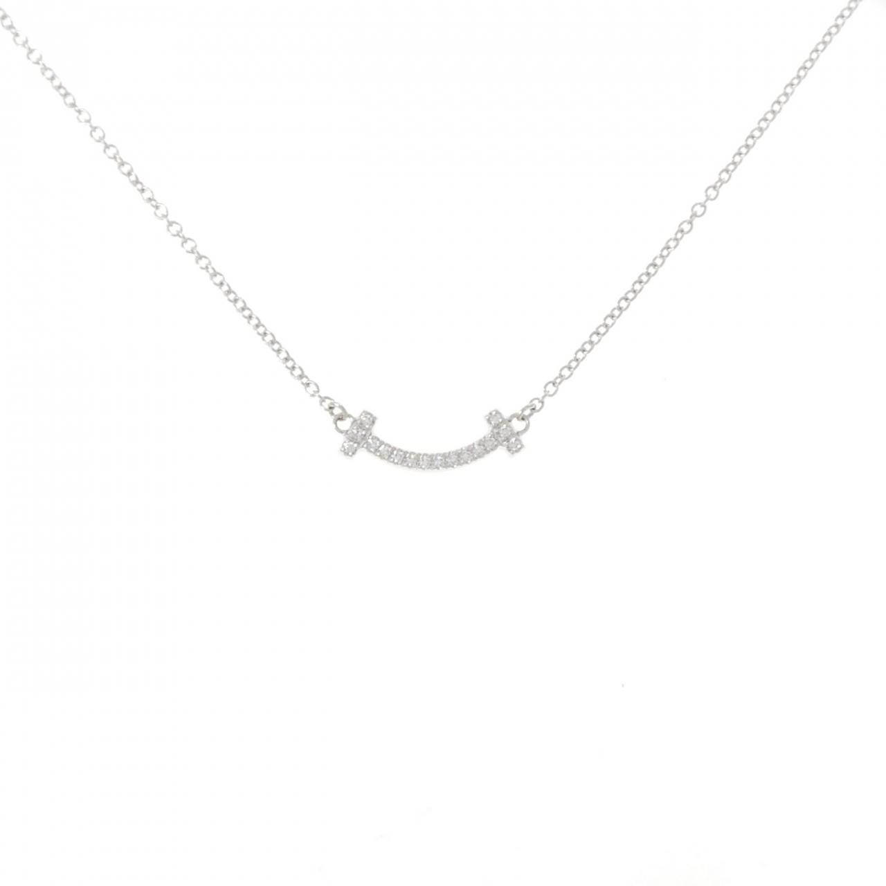 Tiffany & Co T Smile Mini Necklace