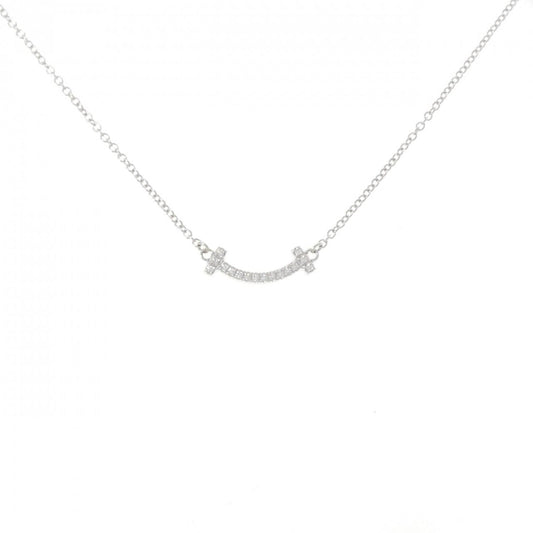 Tiffany & Co T Smile Mini Necklace