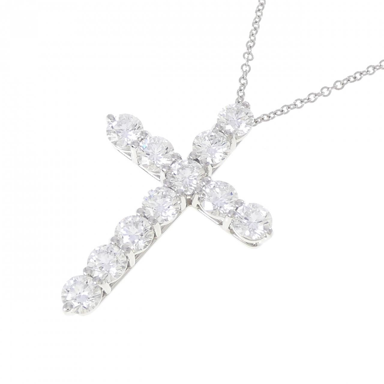 Tiffany & Co Large Cross Necklace — view 3